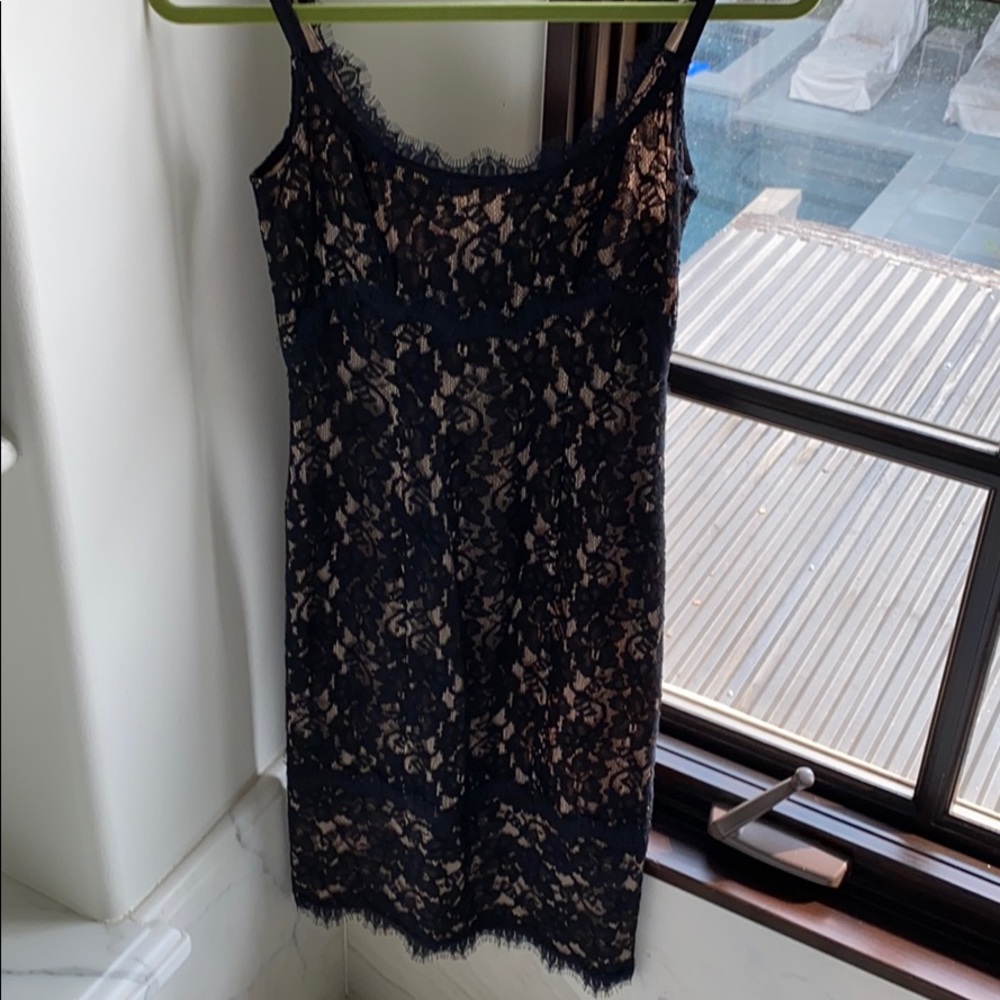 DVF black lace dress - Picture 4 of 5
